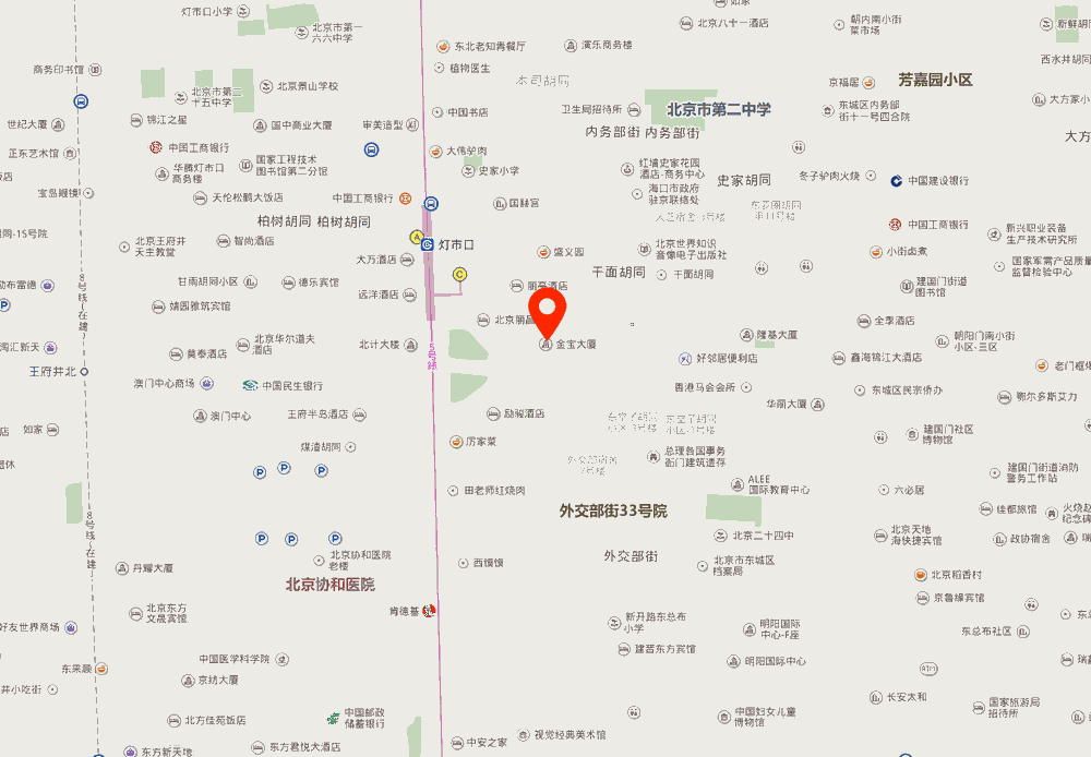金宝大厦位置地图